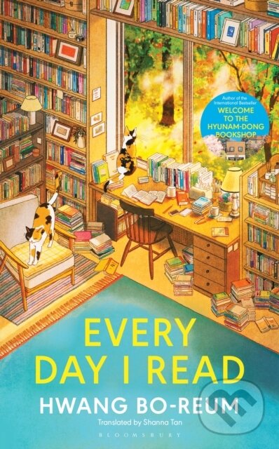 Kniha: Every Day I Read (Hwang Bo-Reum). Bloomsbury, 2025 Kniha: Every Day I Read (Hwang Bo-Reum). Bloomsbury, 2025