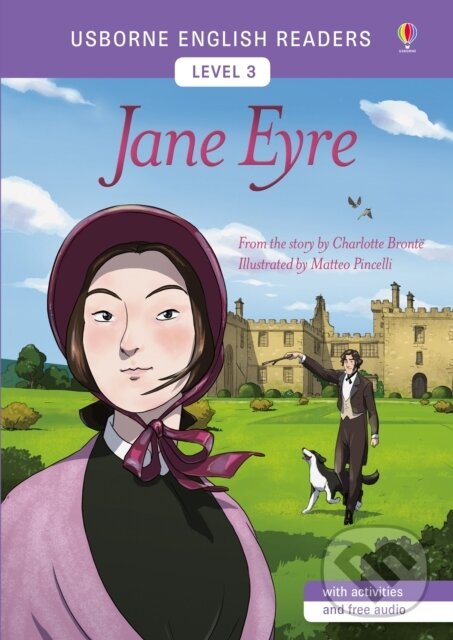 Kniha: Jane Eyre (Charlotte Bronte). Usborne, 2020 Kniha: Jane Eyre (Charlotte Bronte). Usborne, 2020