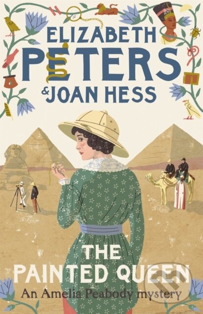 Kniha: The Painted Queen (Elizabeth Peters a Joan Hess). Constable, 2018 Kniha: The Painted Queen (Elizabeth Peters a Joan Hess). Constable, 2018