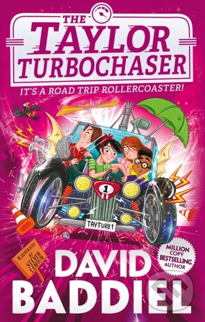 Kniha: The Taylor TurboChaser (David Baddiel). HarperCollins, 2020 Kniha: The Taylor TurboChaser (David Baddiel). HarperCollins, 2020