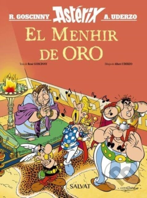 Kniha: Asterix in Spanish - El Menhir de Oro (Albert Uderzo a Rene Goscinny). , 2020 Kniha: Asterix in Spanish - El Menhir de Oro (Albert Uderzo a Rene Goscinny). , 2020