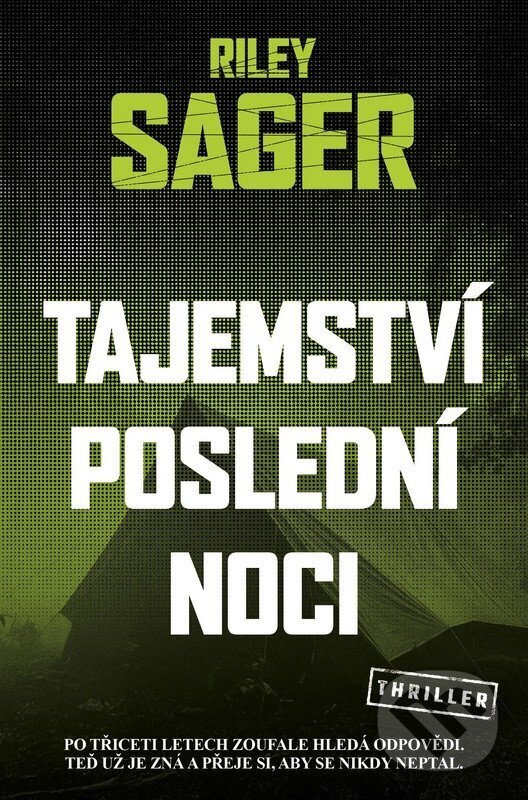 Kniha: Tajemství poslední noci (Riley Sager). Vendeta, 2026 Kniha: Tajemství poslední noci (Riley Sager). Vendeta, 2026