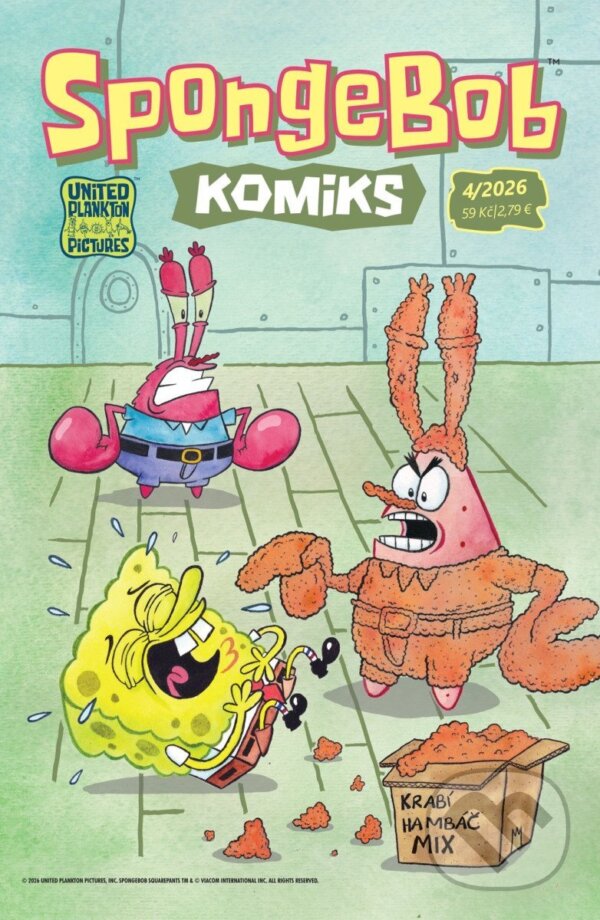 Kniha: SpongeBob 4/2026 (různí). Crew, 2026 Kniha: SpongeBob 4/2026 (různí). Crew, 2026