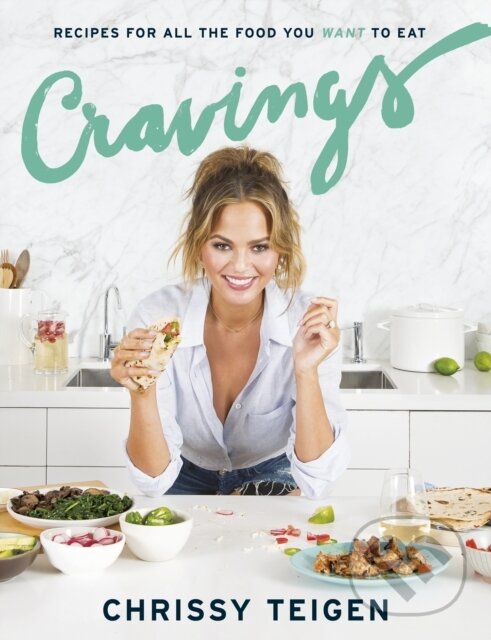 Kniha: Cravings (Chrissy Teigen). Michael Joseph, 2017 Kniha: Cravings (Chrissy Teigen). Michael Joseph, 2017