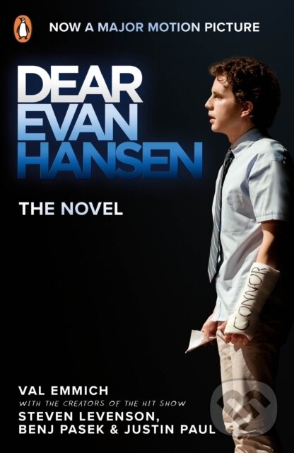 Kniha: Dear Evan Hansen (Benj Pasek, Val Emmich, Steven Levenson a Justin Paul). Penguin Books, 2021 Kniha: Dear Evan Hansen (Benj Pasek, Val Emmich, Steven Levenson a Justin Paul). Penguin Books, 2021