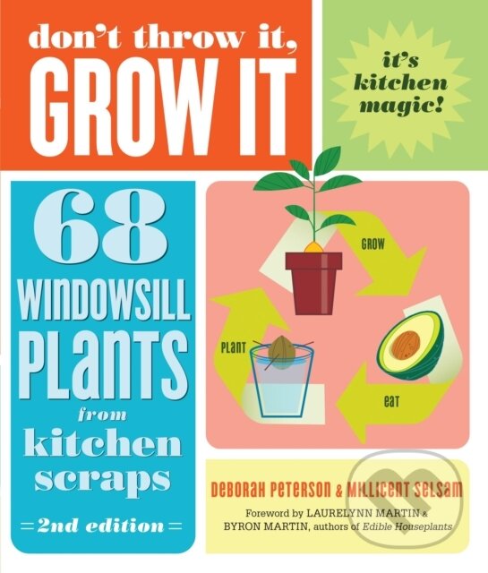 Kniha: Don't Throw It, Grow It, 2nd Edition (Deborah Peterson a Millicent Selsam). Storey Publishing, 2026 Kniha: Don't Throw It, Grow It, 2nd Edition (Deborah Peterson a Millicent Selsam). Storey Publishing, 2026