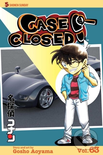 Kniha: Case Closed, Vol. 63 (Gosho Aoyama). Viz Media, 2017 Kniha: Case Closed, Vol. 63 (Gosho Aoyama). Viz Media, 2017