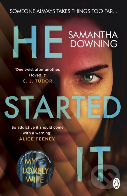 Kniha: He Started It (Samantha Downing). Penguin Books, 2020 Kniha: He Started It (Samantha Downing). Penguin Books, 2020