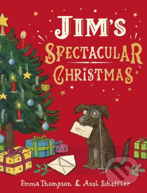 Kniha: Jim's Spectacular Christmas (Emma Thompson). Puffin Books, 2024 Kniha: Jim's Spectacular Christmas (Emma Thompson). Puffin Books, 2024