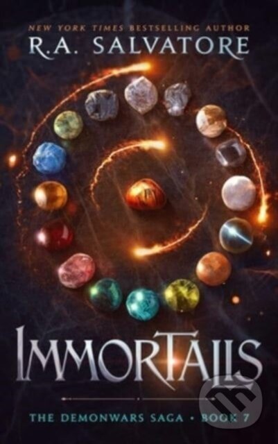 Kniha: Immortalis (R. A. Salvatore). SAGA, 2024 Kniha: Immortalis (R. A. Salvatore). SAGA, 2024