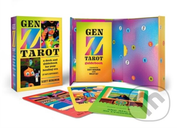 Kniha: Gen Z Tarot (Scott Bergman). RP Studio, 2026 Kniha: Gen Z Tarot (Scott Bergman). RP Studio, 2026