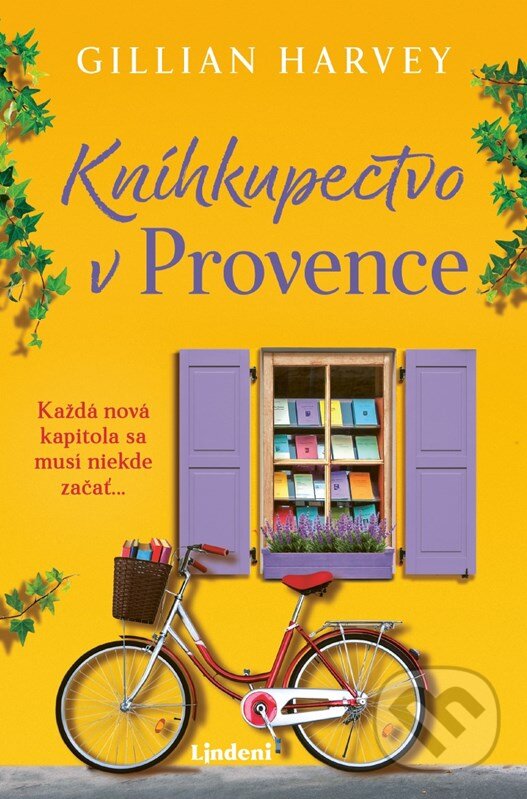 Kniha: Kníhkupectvo v Provence (Gillian Harvey). Lindeni, 2026 Kniha: Kníhkupectvo v Provence (Gillian Harvey). Lindeni, 2026