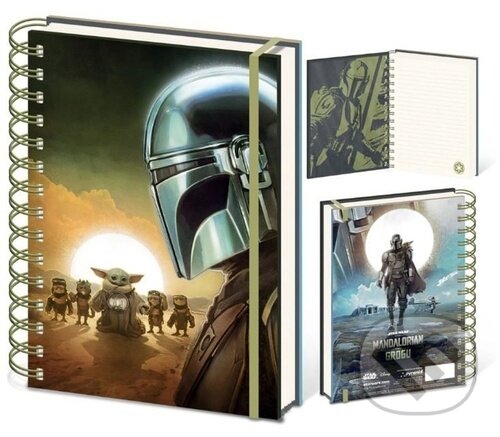 Mandalorian a Grogu - Sunset (blok A5) (Merch). Merch, 2026 Mandalorian a Grogu - Sunset (blok A5) (Merch). Merch, 2026
