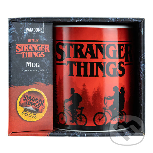 XL hrnček so samolepkou Stranger Things 500ml (Merch). Merch, 2026 XL hrnček so samolepkou Stranger Things 500ml (Merch). Merch, 2026