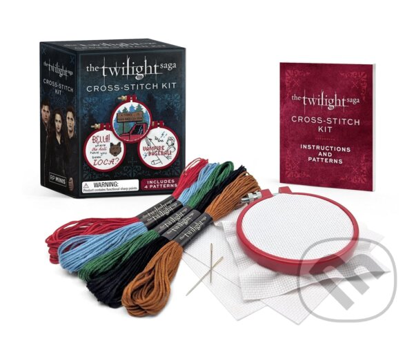 Kniha: The Twilight Saga Cross-Stitch Kit: Includes 4 Patterns (Rp Minis) (Running Press Adult). Running Press Adult Kniha: The Twilight Saga Cross-Stitch Kit: Includes 4 Patterns (Rp Minis) (Running Press Adult). Running Press Adult