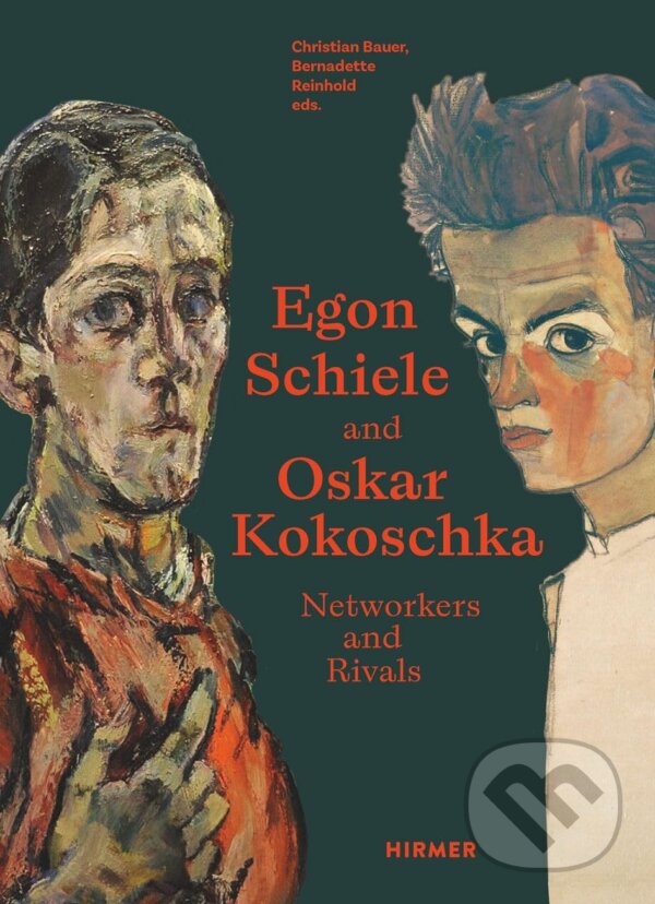 Kniha: Egon Schiele and Oskar Kokoschka (Bernadette Reinhold a Christian Bauer). Hirmer, 2026 Kniha: Egon Schiele and Oskar Kokoschka (Bernadette Reinhold a Christian Bauer). Hirmer, 2026