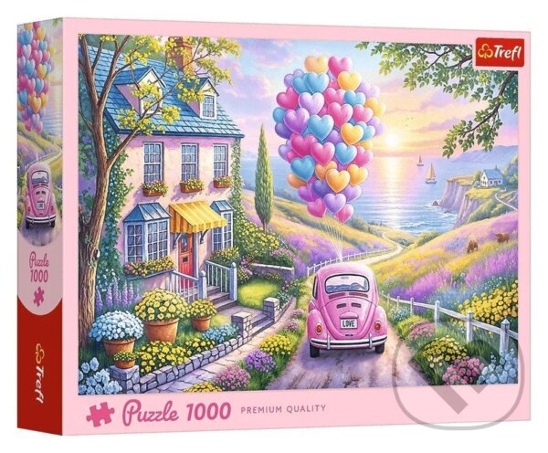 Puzzle: Puzzle Romantická jízda 1000 dílků (Trefl). Trefl, 2026 Puzzle: Puzzle Romantická jízda 1000 dílků (Trefl). Trefl, 2026
