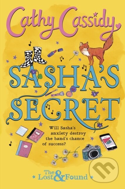 Kniha: Sasha's Secret (Cathy Cassidy). Puffin Books, 2020 Kniha: Sasha's Secret (Cathy Cassidy). Puffin Books, 2020