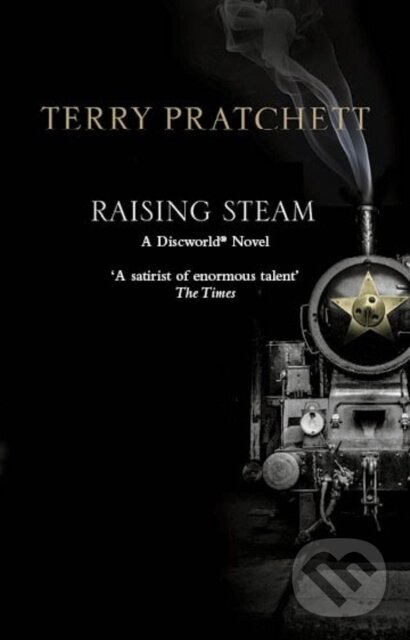 Kniha: Raising Steam (Terry Pratchett). Corgi Books, 2017 Kniha: Raising Steam (Terry Pratchett). Corgi Books, 2017