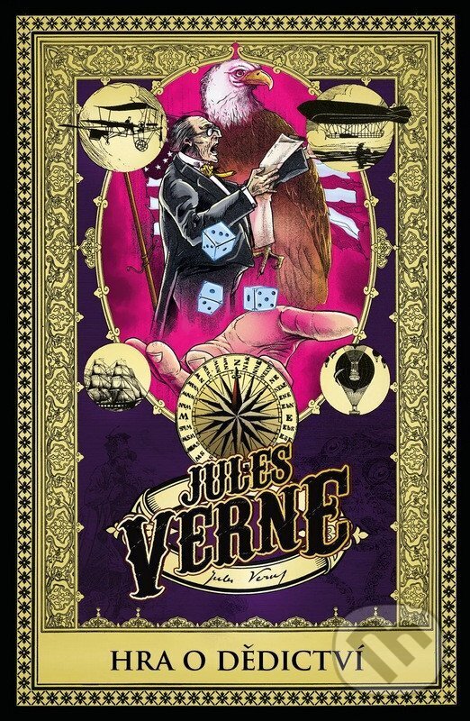 Kniha: Hra o dědictví (Jules Verne). Edice knihy Omega, 2026 Kniha: Hra o dědictví (Jules Verne). Edice knihy Omega, 2026
