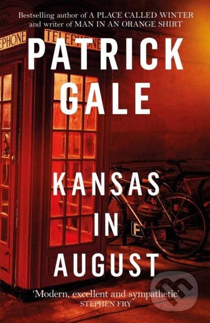 Kniha: Kansas in August (Patrick Gale). Tinder, 2018 Kniha: Kansas in August (Patrick Gale). Tinder, 2018