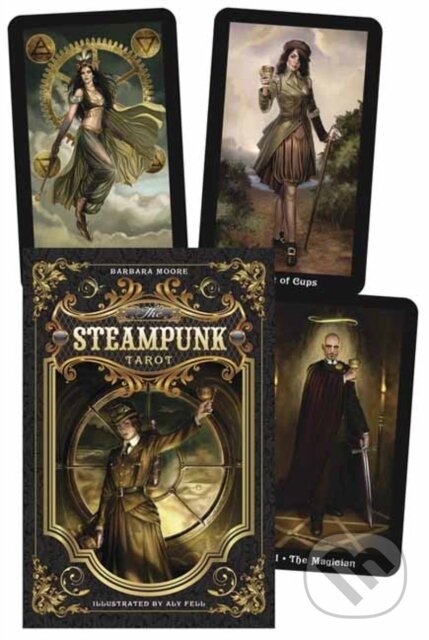 Kniha: The Steampunk Tarot (Aly Fell a Barbara Moore). Llewellyn Publications, 2017 Kniha: The Steampunk Tarot (Aly Fell a Barbara Moore). Llewellyn Publications, 2017