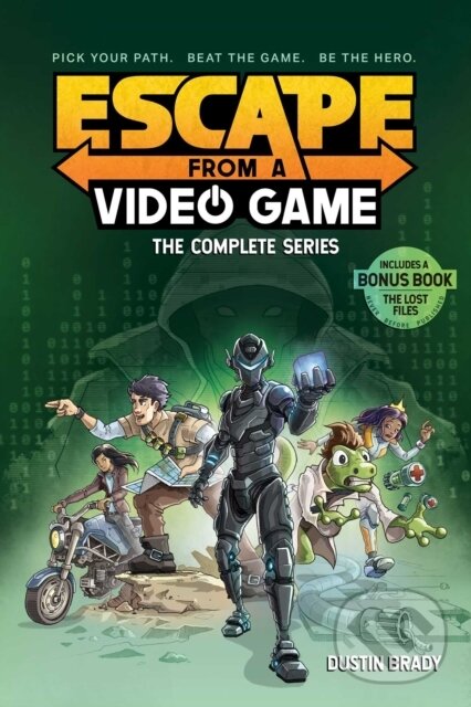 Kniha: Escape from a Video Game (Dustin Brady). Andrews McMeel, 2022 Kniha: Escape from a Video Game (Dustin Brady). Andrews McMeel, 2022