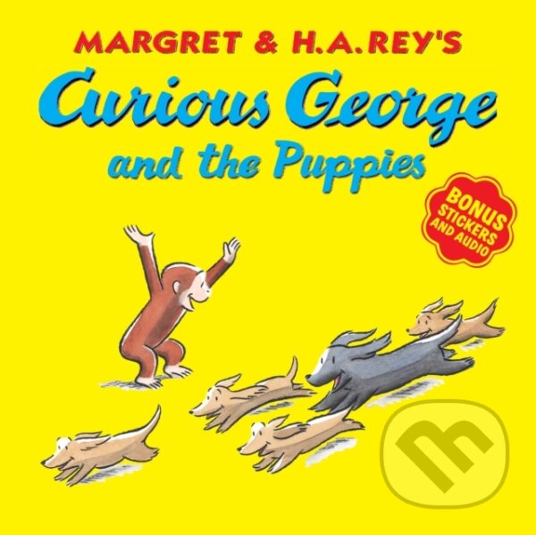 Kniha: Curious George and the Puppies (H. A. Rey a Margret Rey). Clarion Books, 2019 Kniha: Curious George and the Puppies (H. A. Rey a Margret Rey). Clarion Books, 2019