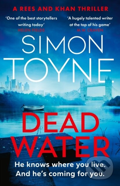 Kniha: Dead Water (Simon Toyne). Hemlock Press, 2026 Kniha: Dead Water (Simon Toyne). Hemlock Press, 2026