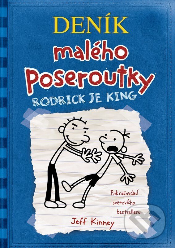 Kniha: Deník malého poseroutky 2 (Jeff Kinney). CooBoo CZ, 2026 Kniha: Deník malého poseroutky 2 (Jeff Kinney). CooBoo CZ, 2026