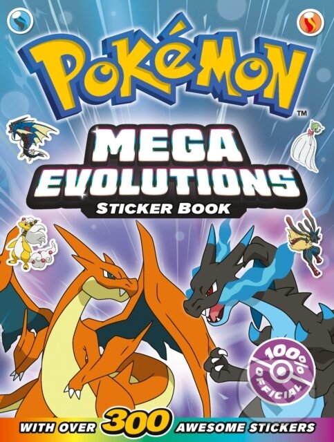 Kniha: Pokemon Mega Evolutions Sticker Book (Pokemon). HarperCollins Publishers, 2026 Kniha: Pokemon Mega Evolutions Sticker Book (Pokemon). HarperCollins Publishers, 2026