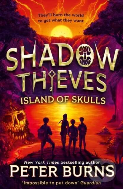 Kniha: Shadow Thieves: Island of Skulls (Peter Burns). HarperCollins Publishers, 2026 Kniha: Shadow Thieves: Island of Skulls (Peter Burns). HarperCollins Publishers, 2026