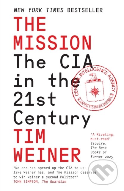 Kniha: The Mission (Tim Weiner). HarperCollins Publishers, 2026 Kniha: The Mission (Tim Weiner). HarperCollins Publishers, 2026