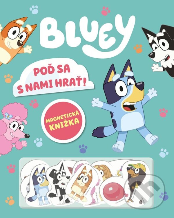 Kniha: Bluey - Poď sa s nami hrať (Autorský kolektív). Alicanto, 2026 Kniha: Bluey - Poď sa s nami hrať (Autorský kolektív). Alicanto, 2026