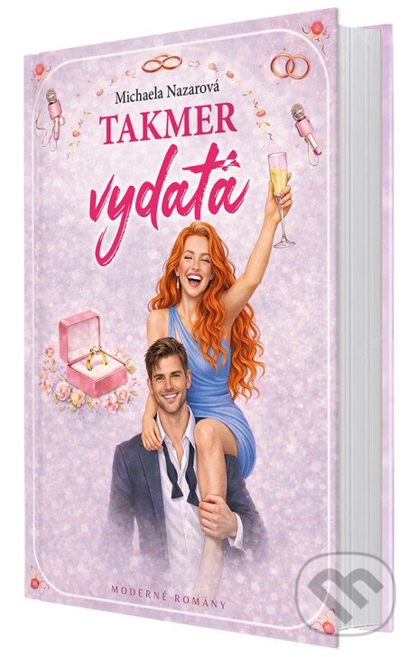 Kniha: Takmer vydatá (Michaela Nazarová). MERIDIANO-press, 2026 Kniha: Takmer vydatá (Michaela Nazarová). MERIDIANO-press, 2026