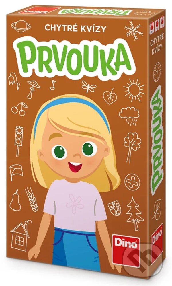 Společenská hra: Chytré kvízy: Prvouka (Dino). Dino, 2026 Společenská hra: Chytré kvízy: Prvouka (Dino). Dino, 2026