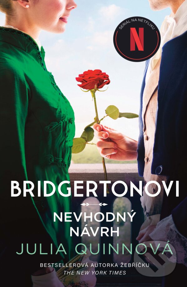 E-kniha: Bridgertonovi: Nevhodný návrh (Julia Quinn). Ikar CZ, 2026 E-kniha: Bridgertonovi: Nevhodný návrh (Julia Quinn). Ikar CZ, 2026