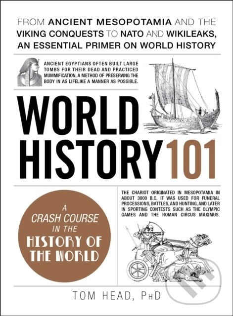 Kniha: World History 101 (Tom a PhD Head). Adams Media, 2017 Kniha: World History 101 (Tom a PhD Head). Adams Media, 2017