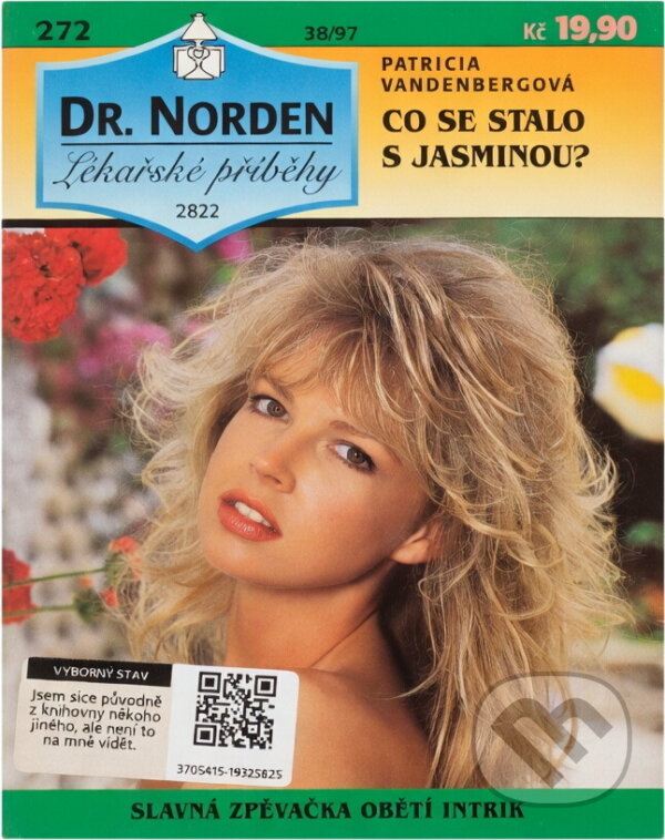 Kniha: Co se stalo s Jasminou? (Patricia Vandenberg). , 1997 Kniha: Co se stalo s Jasminou? (Patricia Vandenberg). , 1997