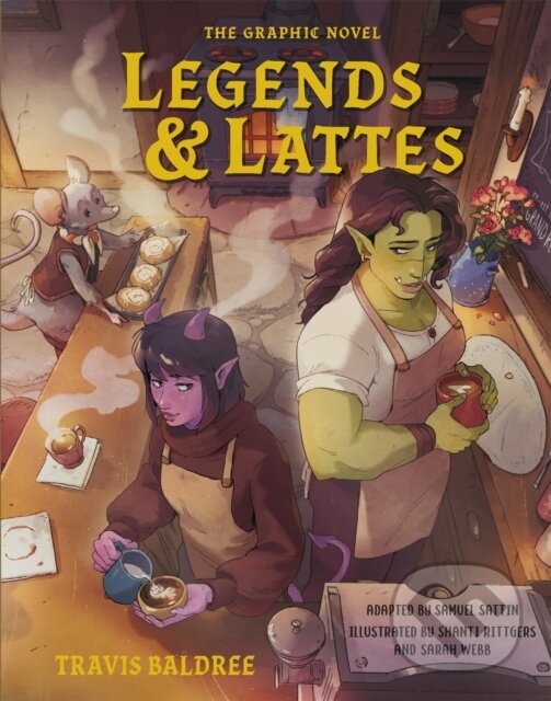 Kniha: Legends & Lattes: The graphic novel (Baldree Travis). Pan Macmillan, 2026 Kniha: Legends & Lattes: The graphic novel (Baldree Travis). Pan Macmillan, 2026