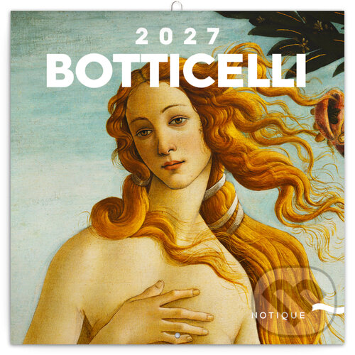 NOTIQUE Nástenný poznámkový kalendár Sandro Botticelli 2027 (Notique). Notique, 2026 NOTIQUE Nástenný poznámkový kalendár Sandro Botticelli 2027 (Notique). Notique, 2026