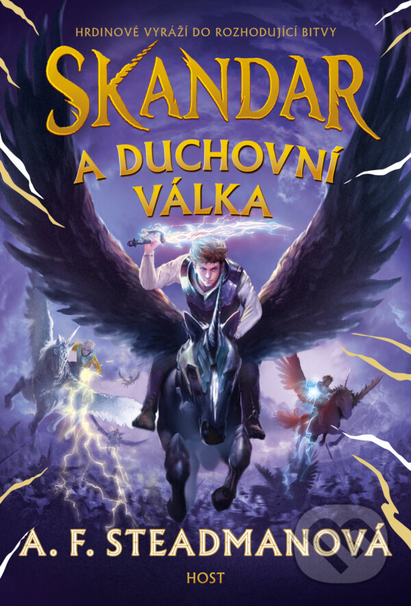 E-kniha: Skandar a duchovní válka (A. F. Steadman). Host, 2026 E-kniha: Skandar a duchovní válka (A. F. Steadman). Host, 2026