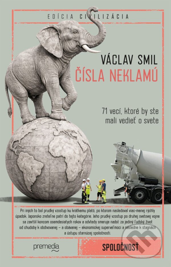 E-kniha: Čísla neklamú (Vaclav Smil). Premedia, 2026 E-kniha: Čísla neklamú (Vaclav Smil). Premedia, 2026