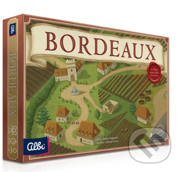 Spoločenská hra: Vinohrad: Bordeaux (Jamey Stegmaier). Albi, 2026 Spoločenská hra: Vinohrad: Bordeaux (Jamey Stegmaier). Albi, 2026