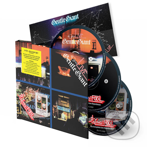 Hudobné CD: Gentle Giant: Playing The Fool - The Complete Live Experience (Bertus). Bertus, 2025 Hudobné CD: Gentle Giant: Playing The Fool - The Complete Live Experience (Bertus). Bertus, 2025