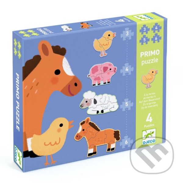 Djeco Prvé puzzle Na farme (Djeco). Djeco, 2026 Djeco Prvé puzzle Na farme (Djeco). Djeco, 2026