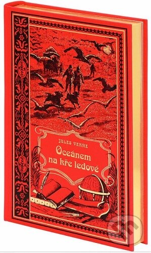 Kniha: Oceánem na kře ledové (Jules Verne). Nakladatelství Josef Vybíral, 2026 Kniha: Oceánem na kře ledové (Jules Verne). Nakladatelství Josef Vybíral, 2026