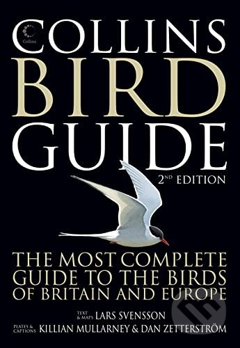 Kniha: Collins Bird Guide (Lars Svensson, Killian Mullarney, Dan Zetterström a Peter J. Grant). Collins, 2009 Kniha: Collins Bird Guide (Lars Svensson, Killian Mullarney, Dan Zetterström a Peter J. Grant). Collins, 2009