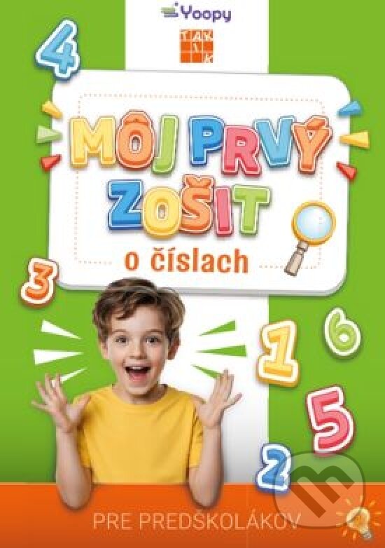 Kniha: Môj prvý zošit o číslach (Michaela Šmajdová). Taktik, 2026 Kniha: Môj prvý zošit o číslach (Michaela Šmajdová). Taktik, 2026