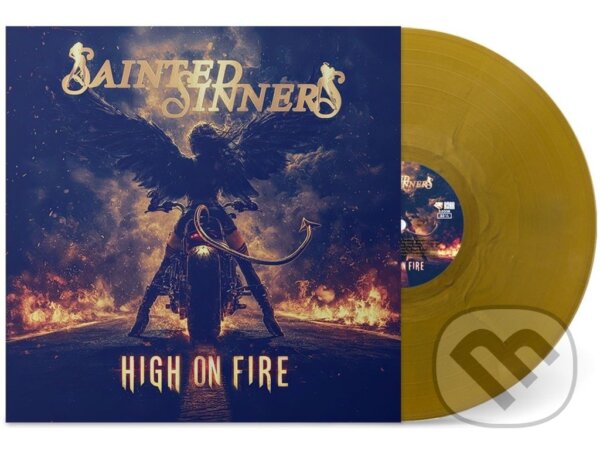 Hudobné CD: Sainted Sinner: High On Fire (Sunshine Gold) (Mystic Production). Mystic Production, 2025 Hudobné CD: Sainted Sinner: High On Fire (Sunshine Gold) (Mystic Production). Mystic Production, 2025